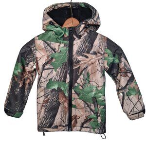 Oaki Oakiwear Tree Camo Jacket Youth 3T Camouflage Hunt Hunting Outdoors Hooded